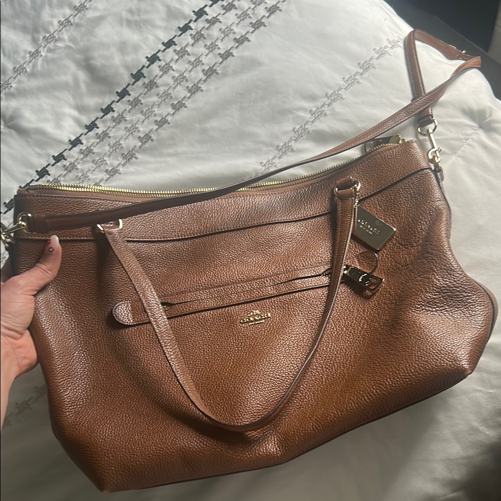 Coach Brown Leather Women's Bag